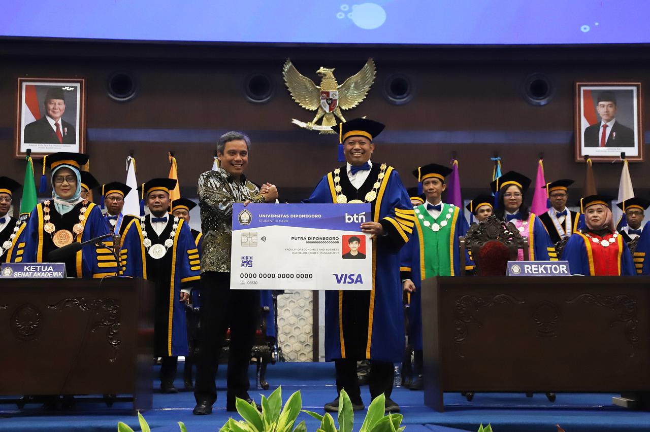 Transformasi Digital Kampus, BTN dan UNDIP Resmi Luncurkan KTM Co-Branding untuk 17.000 Mahasiswa Baru
