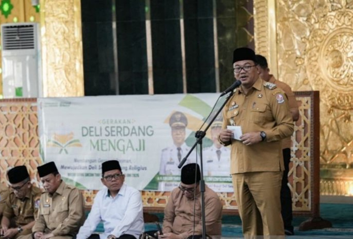 Perkuat Moral Aparatur, Pemkab Deli Serdang Luncurkan Gerakan Mengaji Khusus ASN