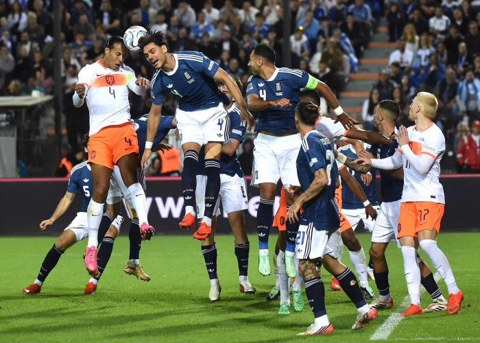 Sempat Tertinggal 2 Gol, Belanda Bangkit dan Imbangi Yunani 2-2