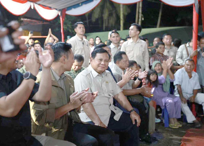 Tinjau Tapsel, Presiden Prabowo Apresiasi Percepatan Jembatan Garoga dan Pulihnya Akses Desa