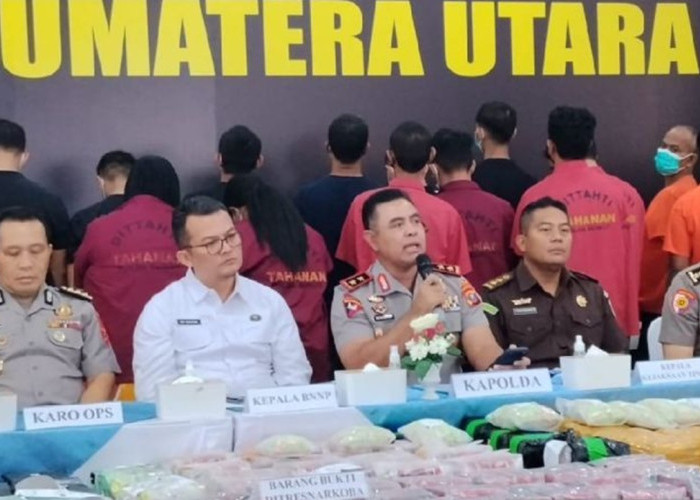 Jalur Laut Sumut Dibanjiri Sabu Malaysia, Kapolda Beberkan Tren Lonjakan Kasus