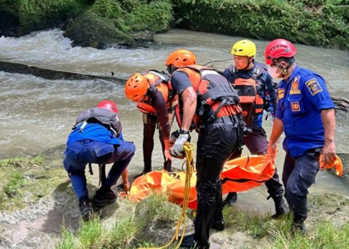 Dua Hari Pencarian, Tim SAR Temukan Pria yang Hanyut di Sungai Bah Toguran Simalungun