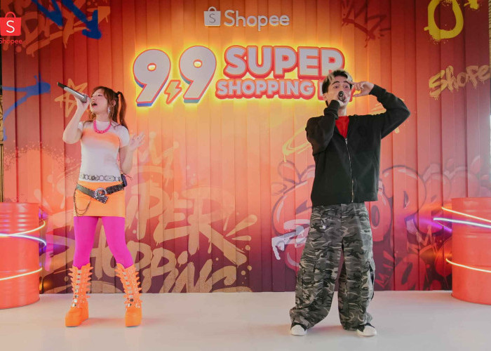 Naykilla dan Tenxi Bikin “Kasih Aba-Aba 2.0” Makin Catchy di Shopee 9.9