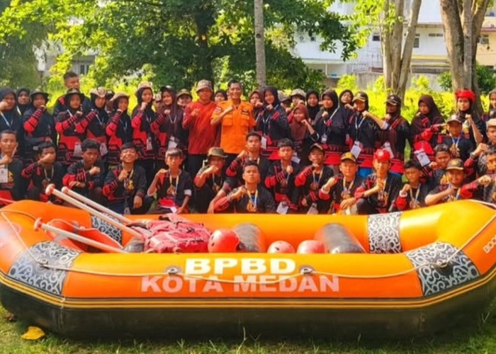 Antisipasi Cuaca Ekstrem, BPBD Kota Medan Siagakan Personel di Titik Rawan Banjir