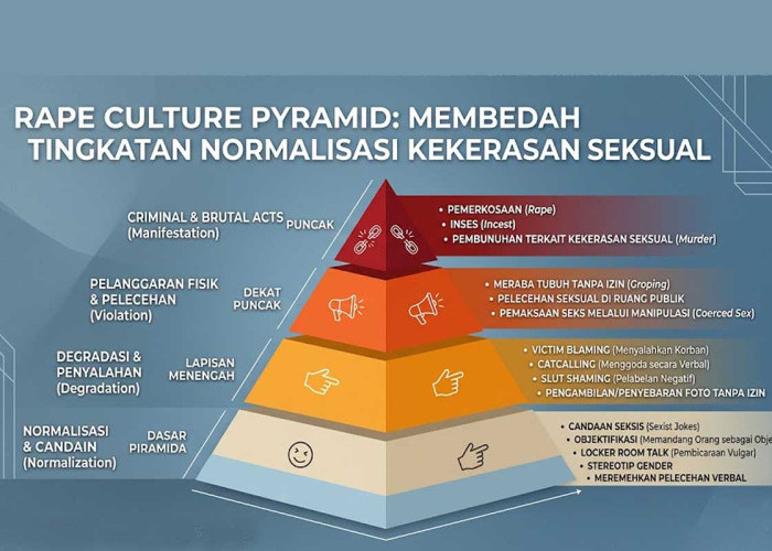 Menguak Rape Culture Pyramid: Mengapa Candaan Seksis Bisa Menjadi Awal Kekerasan Brutal?