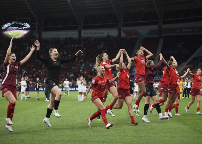 Gol Dramatis di Menit Akhir Antar Timnas Putri Swiss ke Perempat Final Euro 2025!