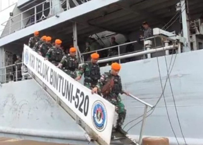 Setahun Amankan Bandara Terpencil Papua, 450 Prajurit Korpasgat Tiba di Belawan