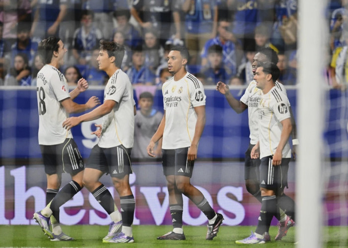  Mbappé Cetak Brace, Real Madrid Bungkam Oviedo 3-0 dan Pertahankan Start Sempurna di La Liga