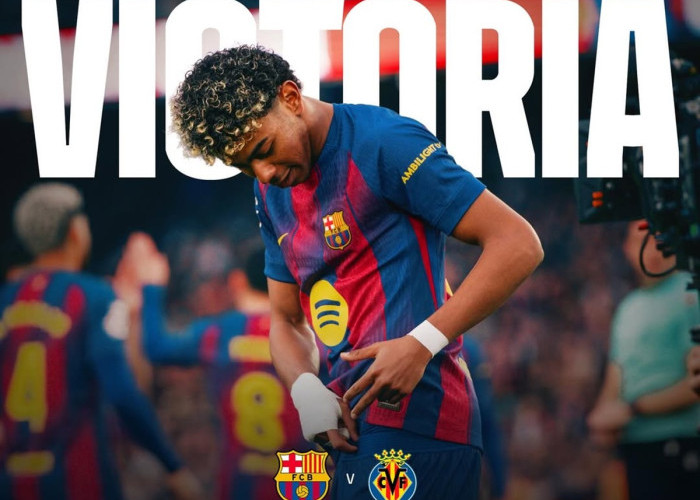 Sejarah di Camp Nou! Hat-trick Lamine Yamal Benamkan Villarreal 4-1