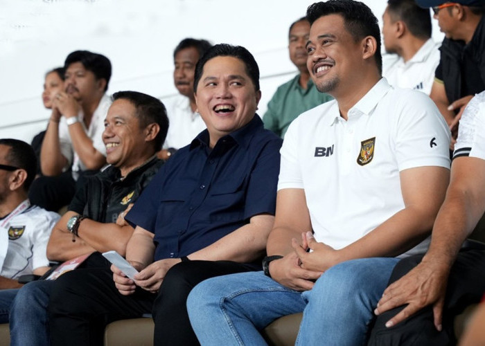 Erick Thohir Apresiasi Bobby Nasution, Stadion Utama Sumatera Utara Jadi Saksi Lancarnya Laga Perdana Timnas U
