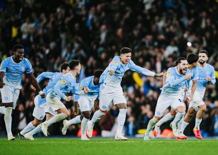 Hasil Man City vs Brighton 2-2 (4-3): The Citizens Lolos ke Perempat Final Carabao Cup