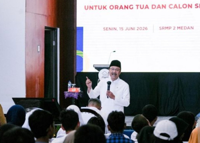 Gus Ipul Buka Open House Sekolah Rakyat Medan, Tegaskan Bebas Perundungan dan Kekerasan