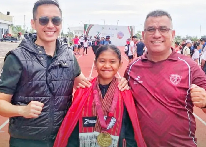 Atlet Sumut Kesia Sihotang Pecahkan Rekor Nasional Lari Halang Rintang 2.000 Meter