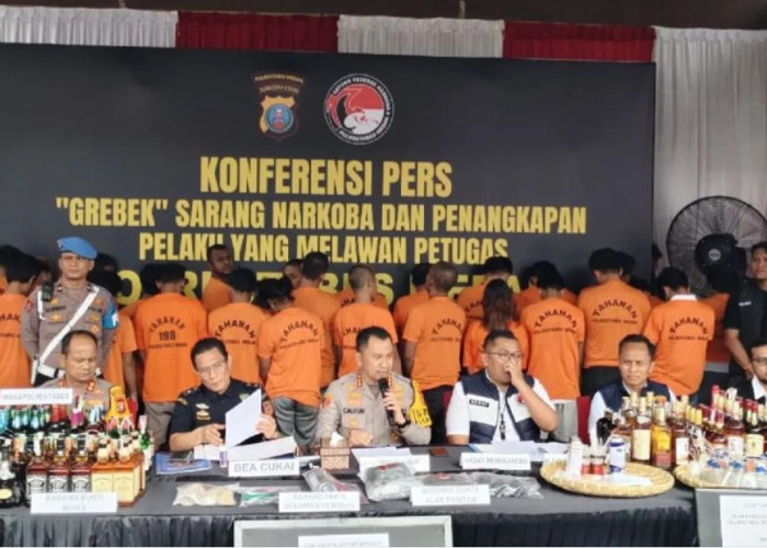 Gerebek Sarang Narkoba 72 Hari, Polrestabes Medan Tangkap 34 Tersangka: Sindikat Pakai Drone hingga Pagar List