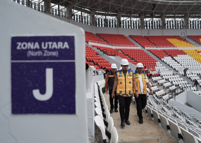 Rico Waas Minta Stadion Teladan Rampung Tepat Waktu Tanpa Abaikan Kualitas