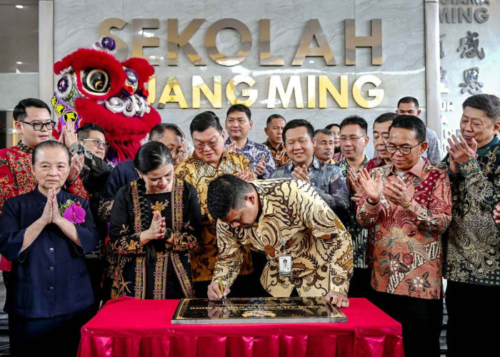 Bobby Nasution Resmikan Sekolah Guang Ming di Medan, Dorong Peningkatan Kualitas SDM Sumut