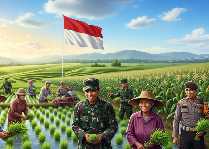 Indonesia Lumbung Pangan Dunia, Bawa Bangsa Capai Swasembada 5 Tahun ke Depan