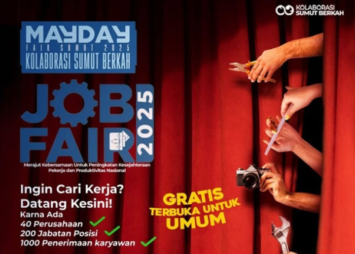 Job Fair Sumut di Hari Buruh 1-2 Mei 2025: Ratusan Pencari Kerja Ramai, 52 Perusahaan Buka 1.100 Lowongan
