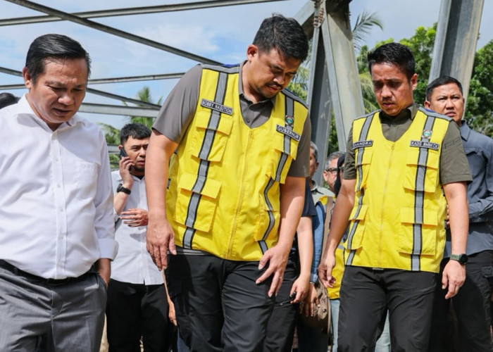 Gubsu Bobby Pastikan Pembangunan Jalan Penghubung Nisel-Nisbar Mulai Agustus 2026