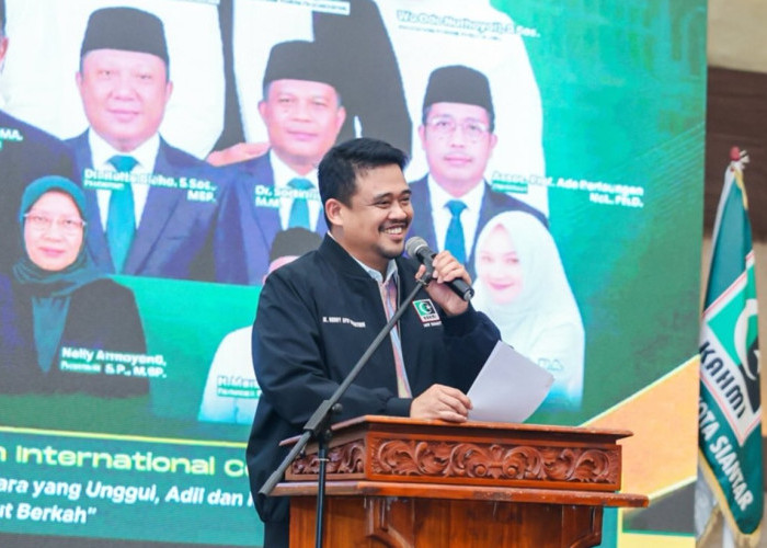 Pelantikan Pengurus KAHMI Sumut 2026-2031, Bobby Nasution Minta Kolaborasi Berantas Narkoba