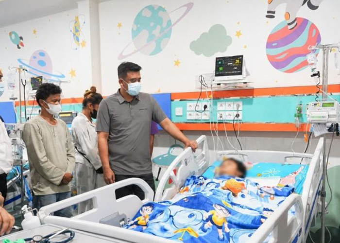 Korban Keracunan MBG Karo Dirawat di PICU, Bobby Nasution Janji Pendampingan Maksimal