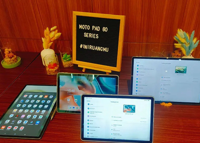 Motorola Resmi Luncurkan Moto Pad 60 Series di Indonesia, Tablet Flagship dengan Layar 3K dan Baterai Jumbo!