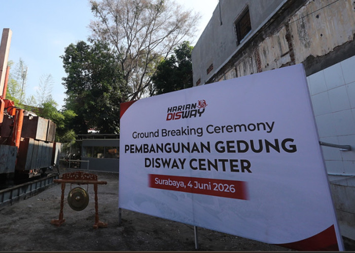 Harian Disway Resmi Bangun Gedung Baru di Surabaya, Jadi Rumah Bersama Persebaya dan DBL