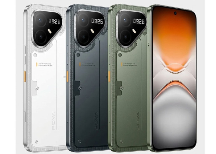 HP Gaming Tecno Pova 8 Pro Meluncur, Pakai Chip Grafis Khusus dan Desain Futuristik