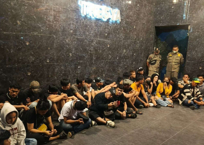 43 Pengunjung Positif Narkoba saat Razia THM Tanjungbalai DIgelar