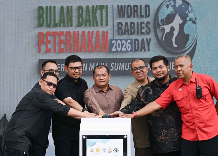 Sumut Targetkan 15.000 Hewan Divaksin Rabies dalam Bulan Bakti Peternakan