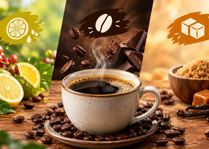 Mengapa Kopi Bisa Terasa Asam, Pahit, atau Manis Padahal Tanpa Gula?