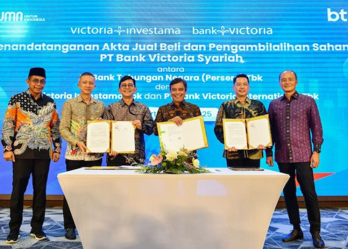 BTN Akuisisi Bank Victoria Syariah, BTN Syariah Siap Saingi Dominasi Bank Syariah Nasional