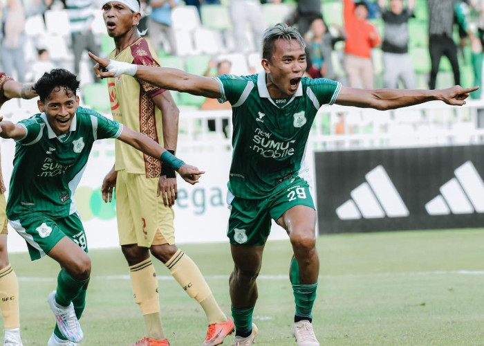 PSMS Medan Libas Sriwijaya FC 3-1: Gol Cadenazzi Jadi Pembuka Kemenangan