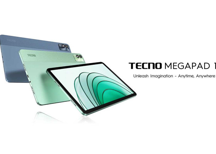 Cuma 2 Jutaan! Tecno Megapad 11 Jadi Penantang Baru Tablet Serbabisa, Bawa Chipset Gahar dan Fitur AI Pintar