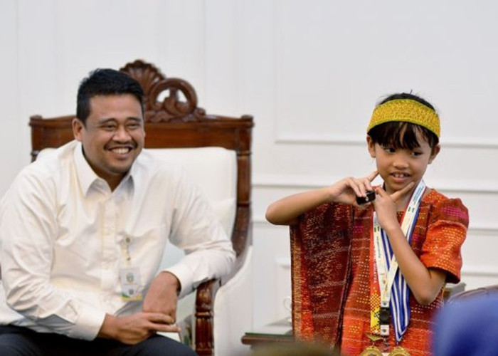 Kepolosan Siswi SD Peraih Emas Asia, Tanya Gaji Bobby Nasution Langsung Diberi Rumah