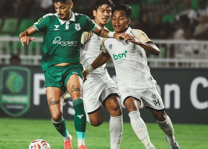 PSMS Medan Bantai Persikad Depok 4-0, Ayam Kinantan Rebut Puncak Klasemen
