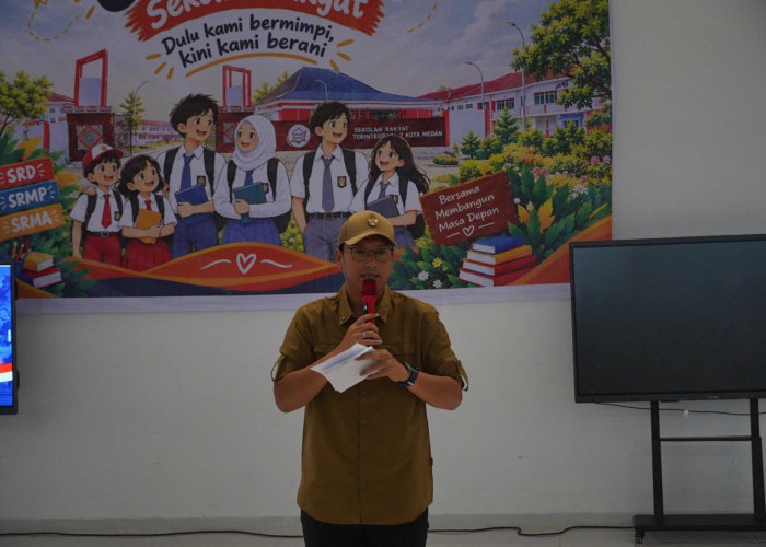 Open House Sekolah Rakyat Medan, Rico Waas Dorong Siswa Tekun Belajar dan Disiplin