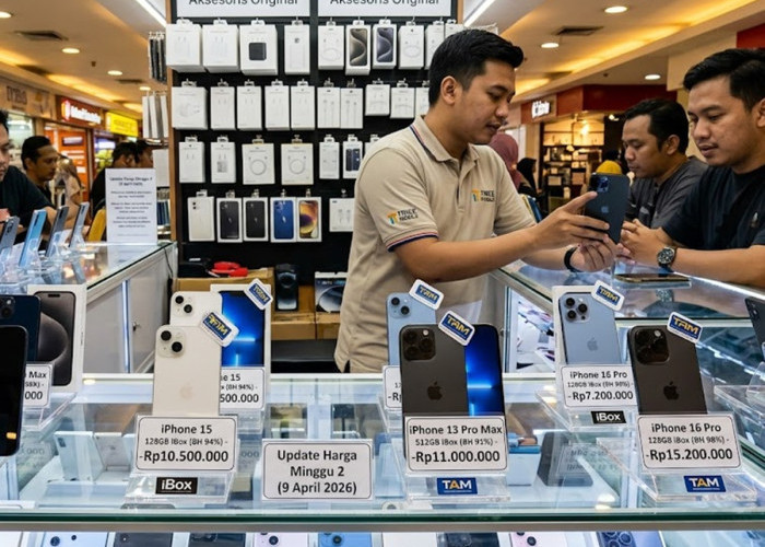 Update Harga iPhone Bekas iBox April 2026: Seri Pro Masih Dominasi Pasar ITC Kuningan