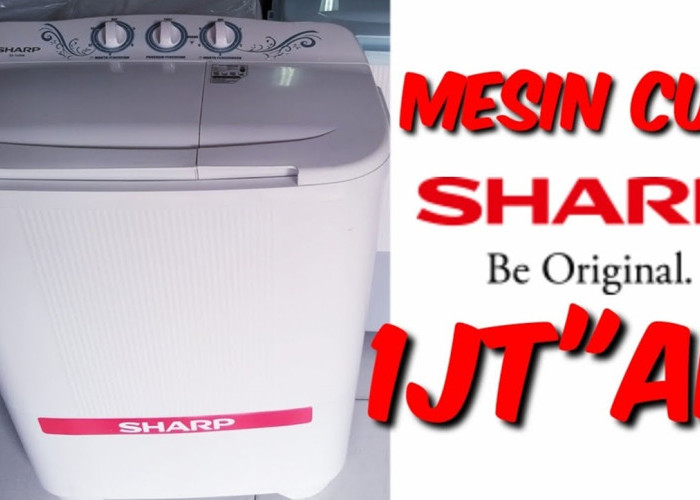 Cuma 1 Jutaaan! Ini 10 Mesin Cuci 2 Tabung Murah Meriah dan Hemat Listrik!