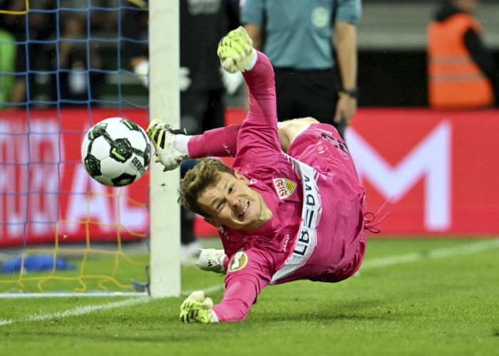 Stuttgart Lolos Dramatis Lewat Adu Penalti 8-7 atas Eintracht Braunschweig di Piala Jerman