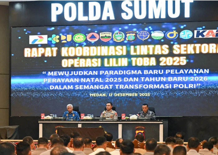 Amankan Natal dan Tahun Baru, Polda Sumut Terjunkan 11.417 Personel Gabungan  Operasi Lilin Toba 2025