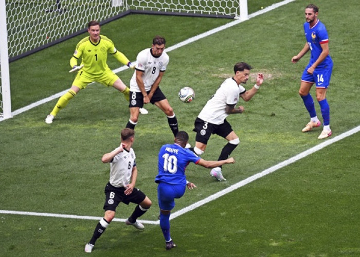 Mbappe Bersinar! Prancis Kalahkan Jerman 2-0 di Nations League, Cetak Gol ke-50 untuk Les Bleus