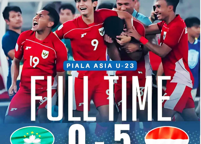 Gilas Makau 5-0, Garuda Muda Tempel Korea Selatan di Klasemen Grup J