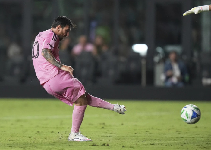 Messi Cetak Rekor Gila Lagi! 5 Laga Beruntun Cetak Dua Gol, Inter Miami Bungkam Nashville 2-1