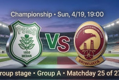 Link Live Streaming PSMS Medan vs Sriwijaya FC Nonton Liga 2 Malam Ini Pukul 19.00 WIB