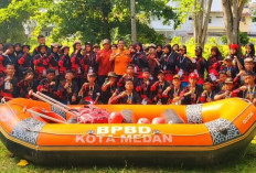 Antisipasi Cuaca Ekstrem, BPBD Kota Medan Siagakan Personel di Titik Rawan Banjir