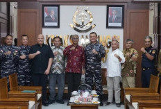Fokus Jaga Keamanan Perairan !! Kajati Sumut dan TNI AL Belawan Perkuat Sinergi