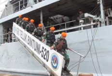 Setahun Amankan Bandara Terpencil Papua, 450 Prajurit Korpasgat Tiba di Belawan