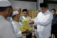 Buka Puasa di Rumah Darurat, Bobby Nasution Janjikan Rp60 Juta untuk Korban Banjir Sorkam
