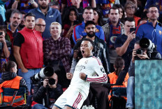 Mbappe Cetak Dua Gol, Real Madrid Tumbangkan Barcelona di Camp Nou